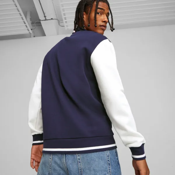 Hanorac pentru bărbați Puma Squad Track Jacket Fl Drept/ Navy photo 4