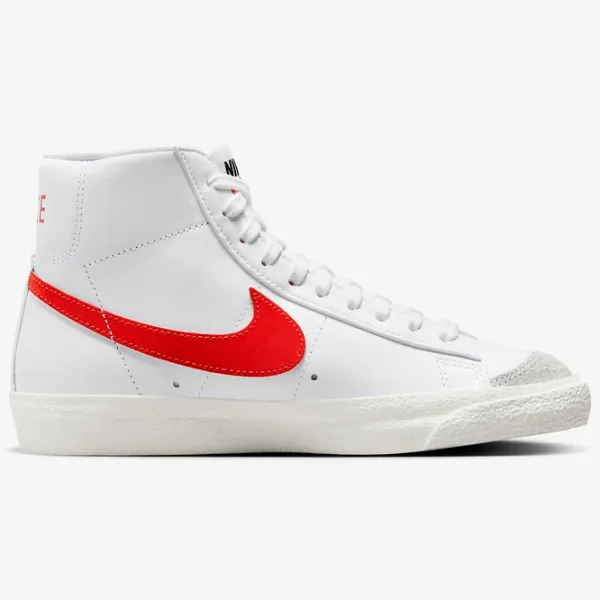 Ghete pentru femei Nike W Blazer Mid '77 Toamnă - Iarnă / White Red photo 3