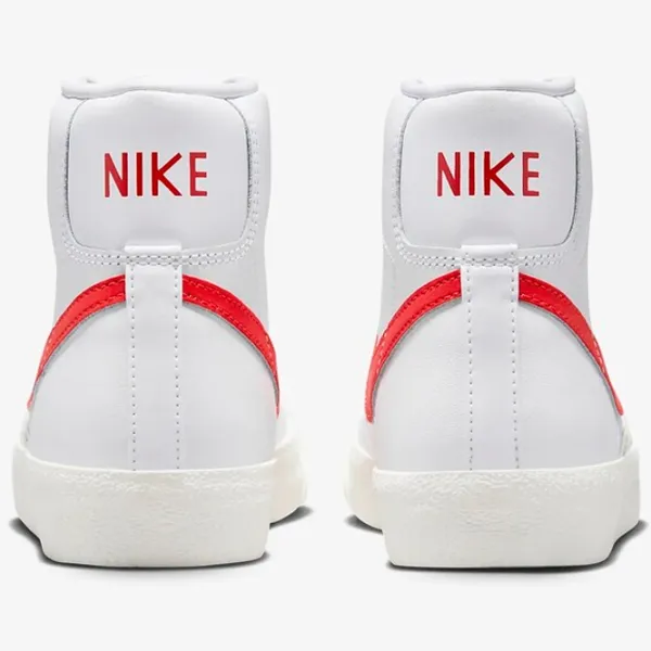 Ghete pentru femei Nike W Blazer Mid '77 Toamnă - Iarnă / White Red photo 5