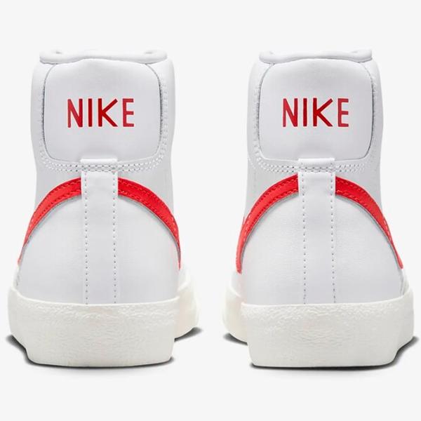Ghete pentru femei Nike W Blazer Mid '77 Toamnă - Iarnă / White Red photo 5