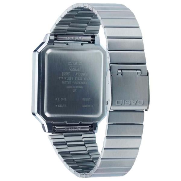 Наручные часы унисекс Casio A-100WE-7B Кварцевый/ 41 x 33 мм photo 3