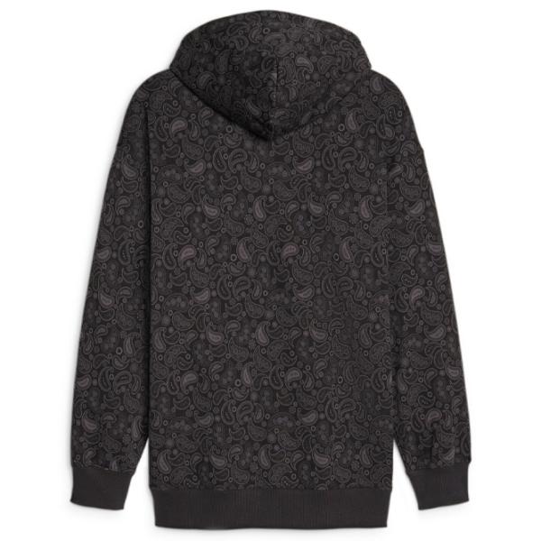 Hanorac pentru bărbați Puma Classics Paisleyluxe Aop Fl Drept/ Black photo 2