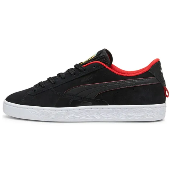 Ghete pentru bărbați Puma Ferrari Suede Torque 42 / Black photo 2