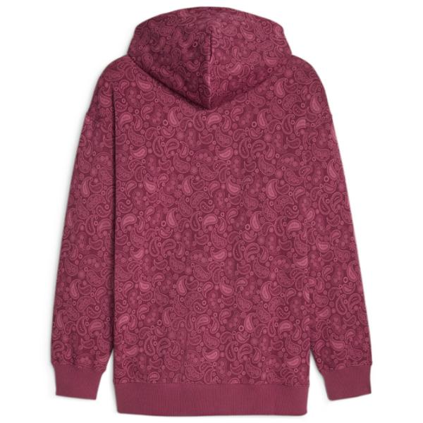 Толстовка для мужчин Puma Classics Paisleyluxe Aop Fl Прямой/ Бордо photo 2 Толстовка для мужчин Puma Classics Paisleyluxe Aop Fl Прямой/ Бордо photo 2