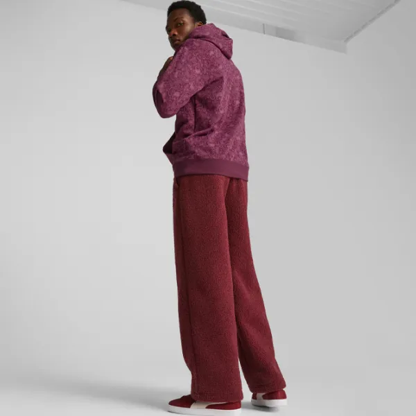 Толстовка для мужчин Puma Classics Paisleyluxe Aop Fl Прямой/ Бордо photo 4 Толстовка для мужчин Puma Classics Paisleyluxe Aop Fl Прямой/ Бордо photo 4