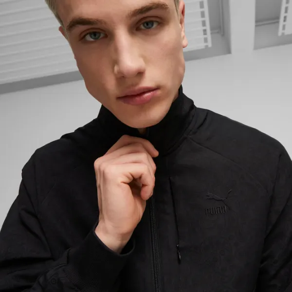 Hanorac pentru bărbați Puma T7 Paisleyluxe Track Jacket Drept/ Black photo 6
