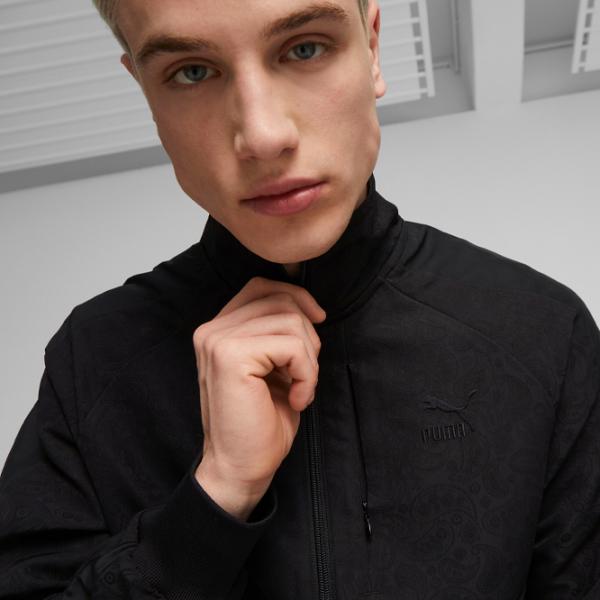 Hanorac pentru bărbați Puma T7 Paisleyluxe Track Jacket Drept/ Black photo 6