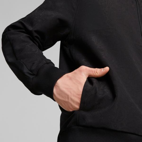 Hanorac pentru bărbați Puma T7 Paisleyluxe Track Jacket Drept/ Black photo 7