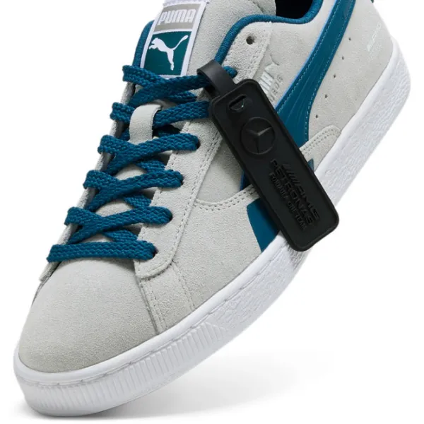 Ghete pentru bărbați Puma Mapf1 Suede Torque 40 / Silver photo 5