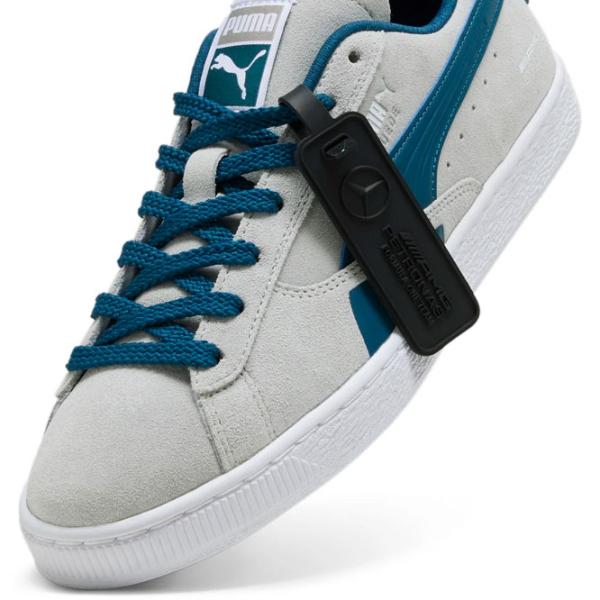 Ghete pentru bărbați Puma Mapf1 Suede Torque 40 / Silver photo 5