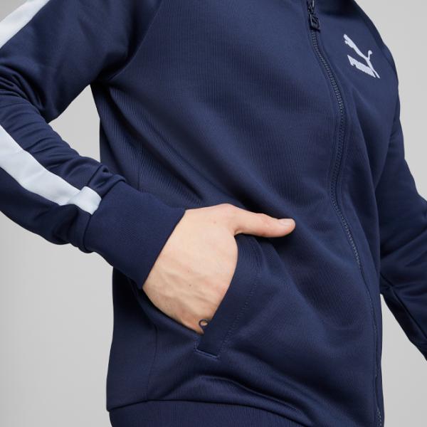 Hanorac pentru bărbați Puma T7 Iconic Track Jacket (S) Pt Drept/ Blue photo 8