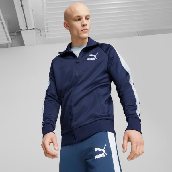 Толстовка для мужчин Puma T7 Iconic Track Jacket (S) Pt Прямой/ Синий photo 3