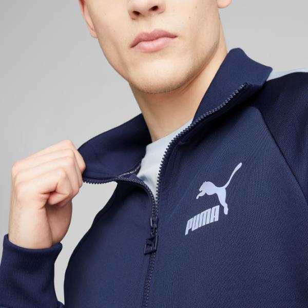 Hanorac pentru bărbați Puma T7 Iconic Track Jacket (S) Pt Drept/ Blue photo 6