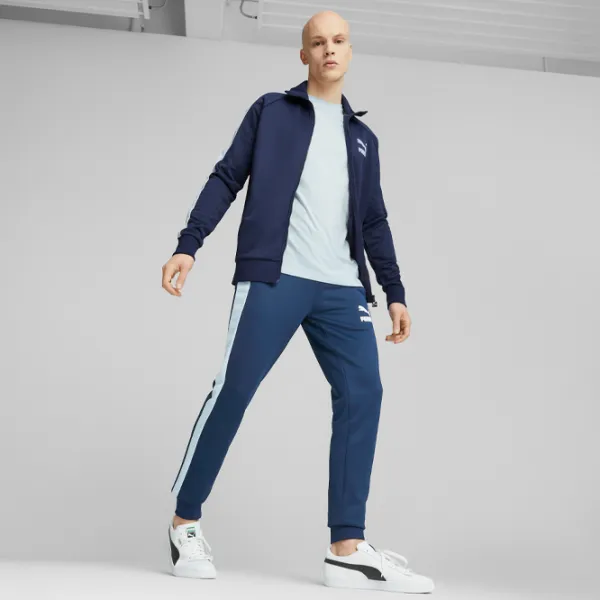 Hanorac pentru bărbați Puma T7 Iconic Track Jacket (S) Pt Drept/ Blue photo 5
