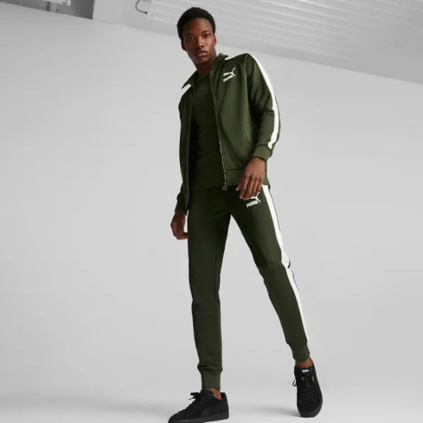 Толстовка для мужчин Puma T7 Iconic Track Jacket (S) Pt Прямой/ Зелёный photo 5