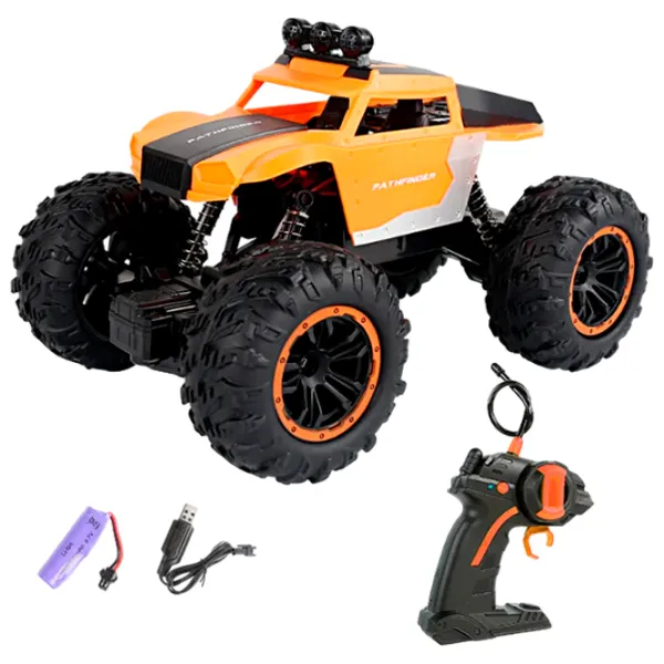 Mașină RC LH-C022  15 km/h / 2.4 GHz / Black Orange photo 4