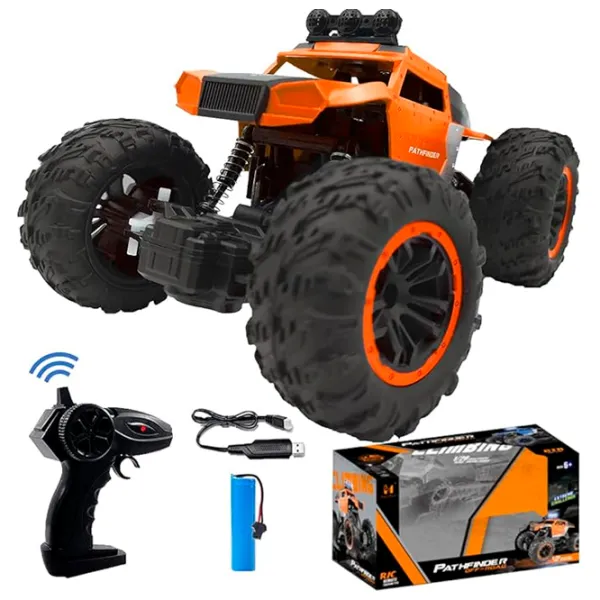 Mașină RC LH-C022  15 km/h / 2.4 GHz / Black Orange photo 5
