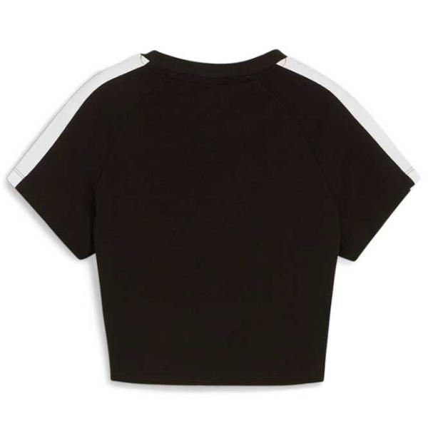 Tricou pentru femei Puma Iconic T7 Slim Tee 95% bumbac, 5% elastan/ Black photo 2 Tricou pentru femei Puma Iconic T7 Slim Tee 95% bumbac, 5% elastan/ Black photo 2