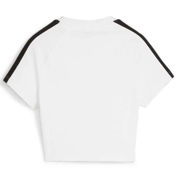 Tricou pentru femei Puma Iconic T7 Slim Tee 95% bumbac, 5% elastan/ White photo 2 Tricou pentru femei Puma Iconic T7 Slim Tee 95% bumbac, 5% elastan/ White photo 2