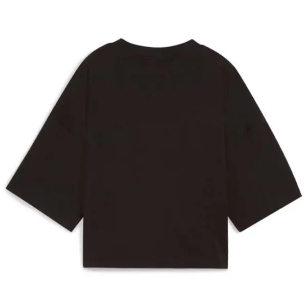 Футболка для женщин Puma Classics Kitten Logo Infill Tee 100% хлопок/ Черный photo 2