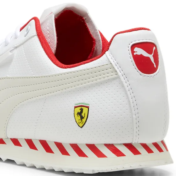 Adidași pentru bărbați Puma Ferrari Roma Via 42/ White photo 6