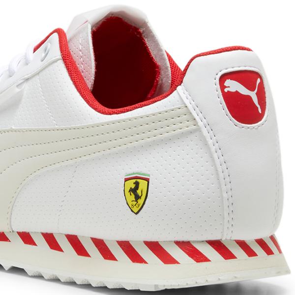 Adidași pentru bărbați Puma Ferrari Roma Via 45/ White photo 6