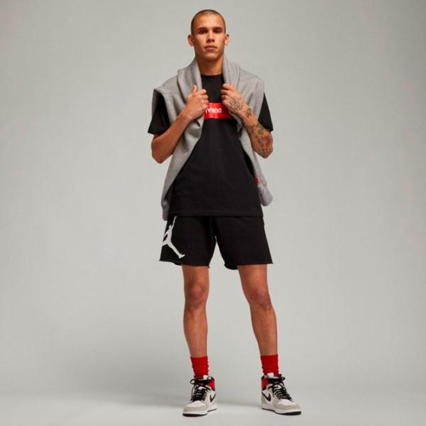 Pantaloni scurți pentru bărbați Jordan Ess Flc Hbr Short XL/ Black photo 4 Pantaloni scurți pentru bărbați Jordan Ess Flc Hbr Short XL/ Black photo 4