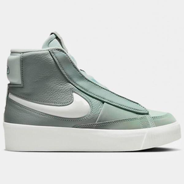 Ghete pentru femei Nike W Blazer Mid Victory Toamnă - iarnă/ Green photo 2