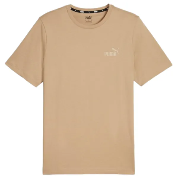 Tricou pentru bărbați Puma Ess Small Logo Tee (S) 100% bumbac/ Prairie Tan photo 2