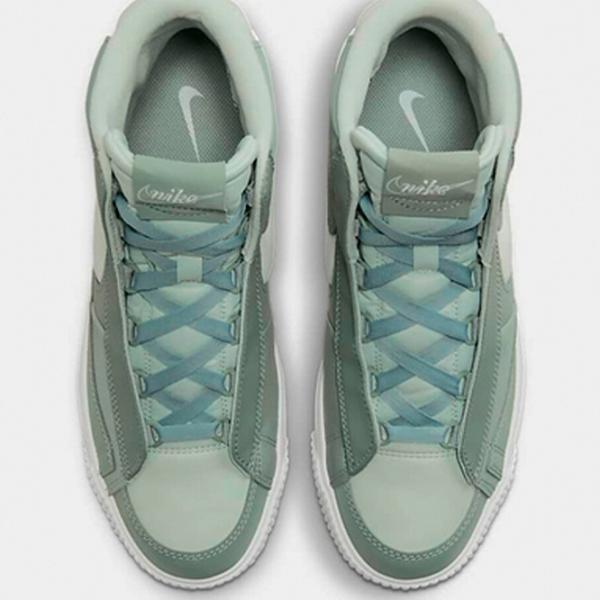 Ghete pentru femei Nike W Blazer Mid Victory Toamnă - iarnă/ Green photo 3