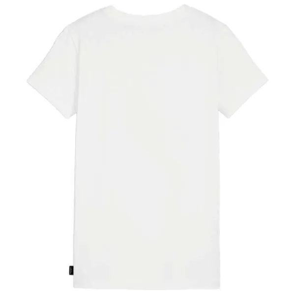 Tricou pentru femei Puma Graphics Positive Vibe Tee 100% bumbac/ White photo 2