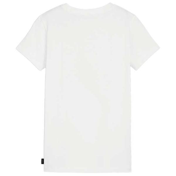 Tricou pentru femei Puma Graphics Positive Vibe Tee 100% bumbac/ White photo 2