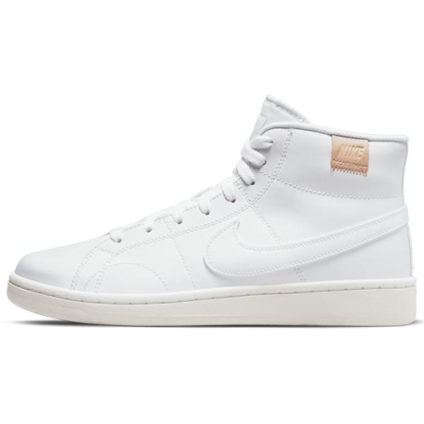 Ghete pentru femei Nike Wmns Court Royale 2 Mid Toamnă - iarnă/ White photo 2
