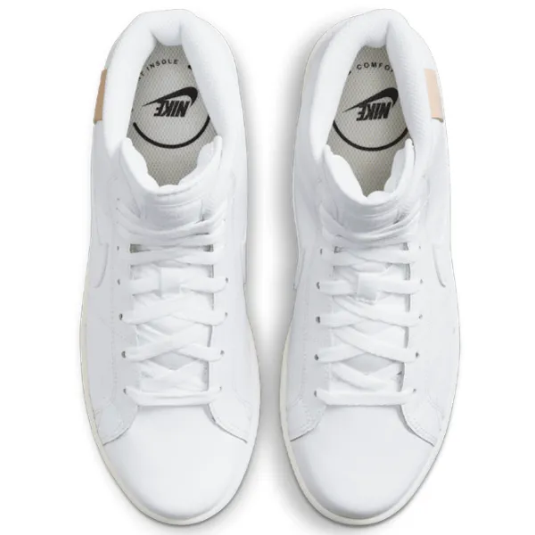 Ghete pentru femei Nike Wmns Court Royale 2 Mid Toamnă - iarnă/ White photo 5