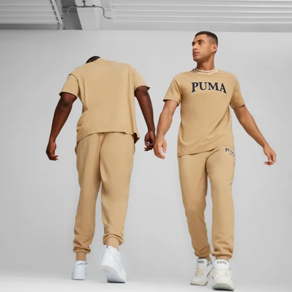 Футболка для мужчин Puma Squad Big Graphic Tee 100% хлопок/ Prairie Tan photo 3