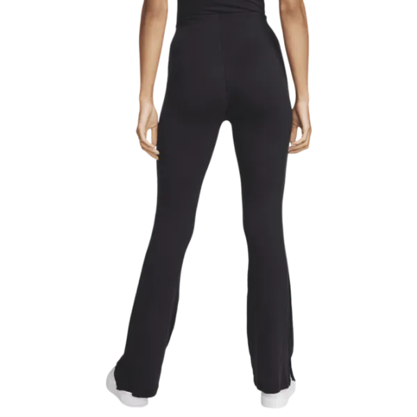 Тайтсы для женщин Nike Chill Knit Tight Mini-Rib Flared XS/ Черный photo 2