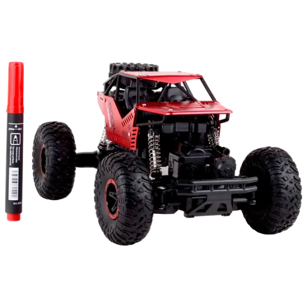 Mașină JZL Four-Wheel Climbing 2350 15 km/ h/ 2.4 GHz/ Black Red photo 5 Mașină JZL Four-Wheel Climbing 2350 15 km/ h/ 2.4 GHz/ Black Red photo 5