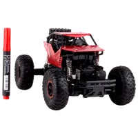 Mașină JZL Four-Wheel Climbing 2350 15 km/ h/ 2.4 GHz/ Black Red photo 5