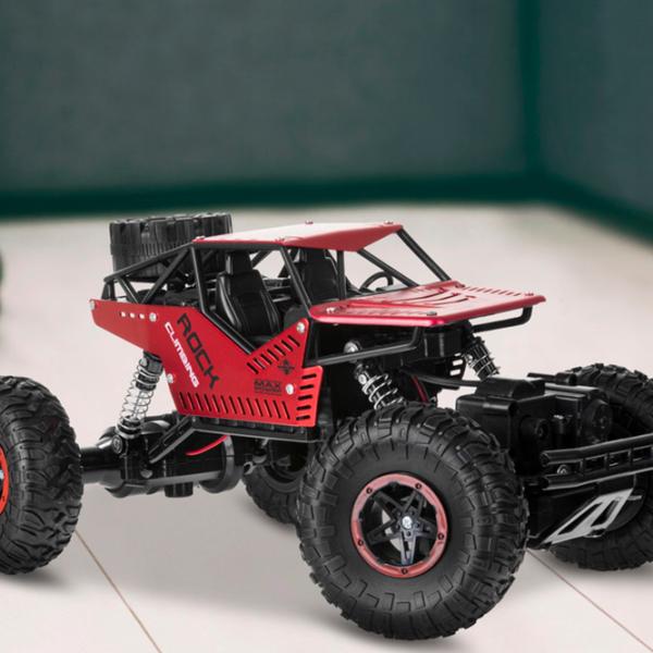 Mașină JZL Four-Wheel Climbing 2350 15 km/ h/ 2.4 GHz/ Black Red photo 7 Mașină JZL Four-Wheel Climbing 2350 15 km/ h/ 2.4 GHz/ Black Red photo 7