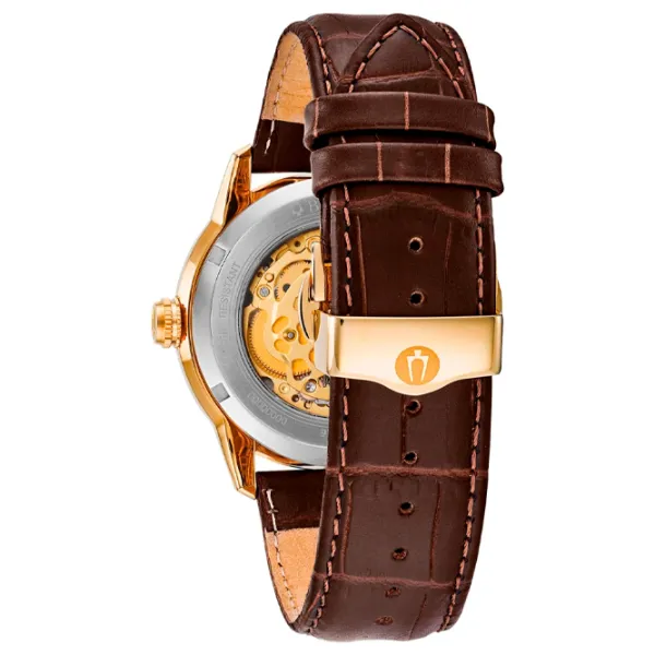 Ceas de mână pentru bărbați Bulova 97A138 Mecanic/ 43 mm photo 3 Ceas de mână pentru bărbați Bulova 97A138 Mecanic/ 43 mm photo 3