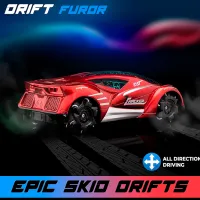 Mașină JZL Racing Sideways 0855 2.4 GHz/ White Red photo 9