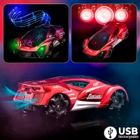 Mașină JZL Racing Sideways 0855 2.4 GHz/ White Red photo 10