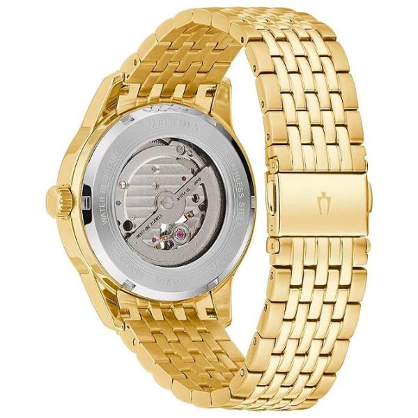 Ceas de mână pentru bărbați Bulova 97A168 Mecanic/ 38 mm photo 3 Ceas de mână pentru bărbați Bulova 97A168 Mecanic/ 38 mm photo 3