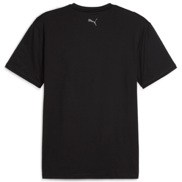 Tricou pentru bărbați Puma Yogini Lite Mesh Tee 94% poliester, 6% elastan/ Black photo 2