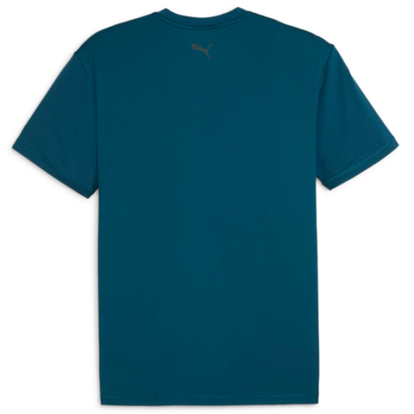 Tricou pentru bărbați Puma Yogini Lite Mesh Tee 94% poliester, 6% elastan/ Navy photo 2