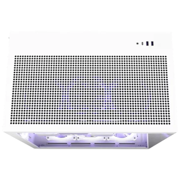 Carcasă NZXT H9 Flow Mid Tower / White photo 3