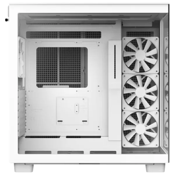 Carcasă NZXT H9 Flow Mid Tower / White photo 5