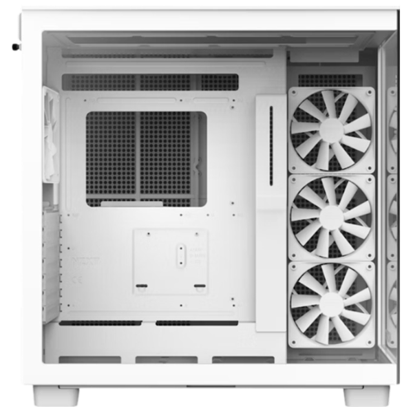 Carcasă NZXT H9 Flow Mid Tower / White photo 5