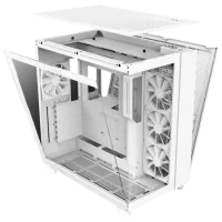 Carcasă NZXT H9 Flow Mid Tower / White photo 6