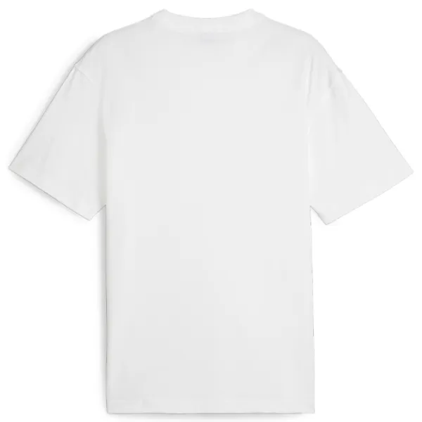 Tricou pentru bărbați Puma Downtown Badge Tee 100% bumbac/ White photo 2